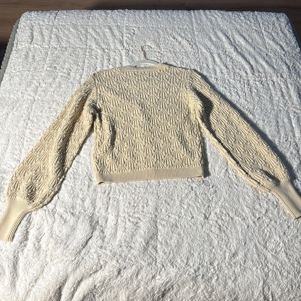 NWOT Driftwood Nancy Cardigan Size S color: Oat - Picture 12 of 12